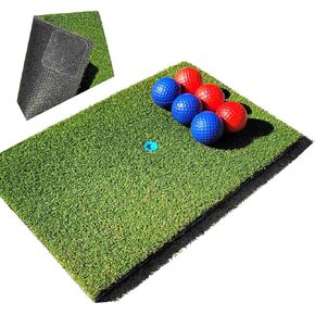 Golf Hitting Mat Advanced Golf Mat for Golf Training, Thickness Practice Indoor&Outdoor Golf Mats