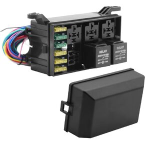 مجموعة أدوات تبديل التتابع وصندوق الصمامات، وأحزمة الأسلاك المستقلة LS1 6.0 5.3 4.8 LSx، ومآخذ التتابع وحاملات الصمامات مع أطراف الأسلاك، ومعدات الإضاءة المقاومة للماء، المصممة لخليج المحرك الداخلي، Vanshly in Kuwait