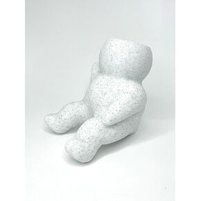 Chunky People Planter (Marble White, Sexy Pose)