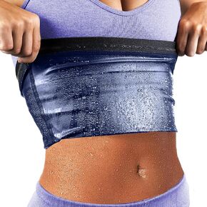 Sweat Waist Trimmer Trainer Belt Wrap Belly Sweat Band Sauna Slimming Belt for Women Lower Belly Fat Plus Size