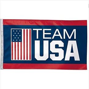 علم الفريق الأولمبي الأمريكي المعلق 3أقدام × 5أقدام in Kuwait
