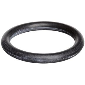 163 Buna-N O-Ring, 70A Durometer, Black, 6" ID, 6-3/16" OD, 3/32" Width (Pack of 10)
