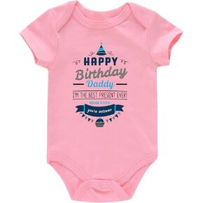 Newborn Infant Baby Jumpsuits Unisex Funny Letter Print Cute Rompers