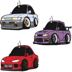 USR 89-94 240SX Side Marker Lights - Front Bumper Sidemarkers Lamps Set (Left + Right) Compatible with 1989-1994 Nissan 240SX S13 (Clear Lens)