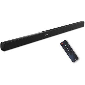 SYLVOX Outdoor Soundbar, IP65 Waterproof 60 Watts Soundbar with HDMI, Optical, AUX, USB and Bluetooth Connection, 38 Inch,Mountable