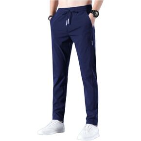 Men's Sports Regular Fit Zurich Track Pant with Two Side Zip Pockets