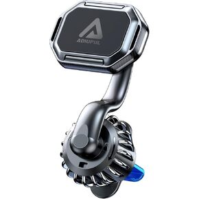 Magnetic Car Phone Holder for iPhone and Samsung, 360 Rotatable Arm, Stable Magnets, Easy Installation, Compatible with 4-6.7 inch Smartphones, Tablets in Kuwait