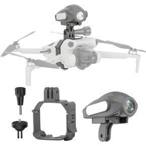 Mini 4 Pro Searchlight Night Flight Strobe Lights Anti Collision Indicator Flashing Light with Mount for DJI Mini 4 Pro Accessories