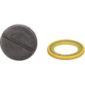 Quicksilver 8M0058389 Lower Unit Gear Lube Drain and Fill Hole Screw And Seal - Magnetic