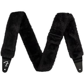 Fender Poodle Plush, Red Guitar Strap (0990642025)
