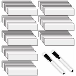 Magnetic Tabs Baseball Lineup Board for Dugout, 80 (2.36 x 0.51 inch) Baseball Clipboard for Coaches - No Board