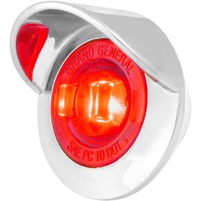 GG Grand General 75254 مصباح LED أبيض/شفاف (1 بوصة صغيرة 1 قطعة إطار وواقي)
