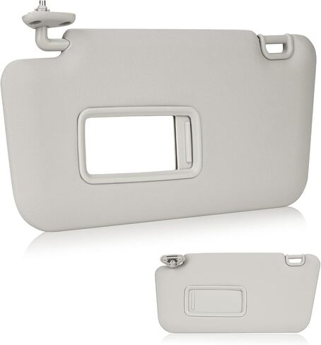 Left Driver Side Sun Visor SunVisor for 2009-2013 Subaru Forester 92011SC033LO (Gray) in Kuwait