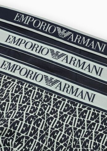 Emporio Armani Men's Stretch Cotton Core Logoband 3-Pack Brief in Saudi Arabia