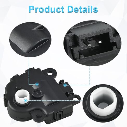 HVAC Blend Air Door Actuator Replacement for 604-108 1573517 1574122 15844096 22754988 52409974 15-74122 Compatible with Chevy Impla Corvette Malibu Monte Buick Allure LaCrosse Cadillac XLR in Saudi Arabia