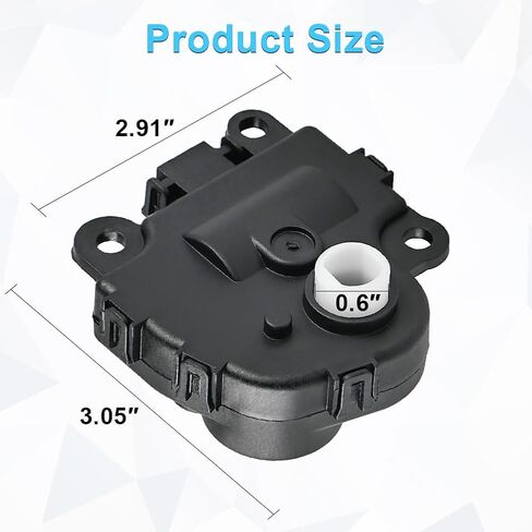 HVAC Blend Air Door Actuator Replacement for 604-108 1573517 1574122 15844096 22754988 52409974 15-74122 Compatible with Chevy Impla Corvette Malibu Monte Buick Allure LaCrosse Cadillac XLR in Saudi Arabia