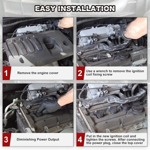 مجموعة من 6 ملفات إشعال متوافقة مع 2007 2008 2009 2010 Hyundai Santa Fe Kia Rondo Magentis Optima l4 V6 2.4L 2.7L يستبدل UF558 C1567 C782 5C1624 SKIC168 GN10441 21A0103 GN10569 in Kuwait