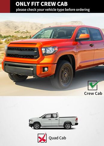 YITAMOTOR 6 Inches Running Boards Compatible with 2007-2021 Toyota Tundra CrewMax Cab Side Steps Nerf Bars in Saudi Arabia