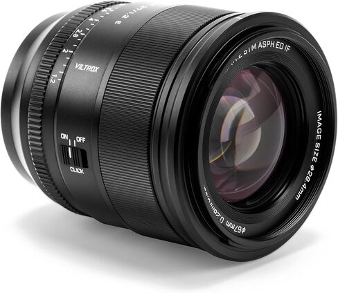 VILTROX 27mm f/1.2 E Mount Lens,Auto Focus APS-C Prime Lens for Sony E-Mount Mirrorless Camera a7R a7IV a7RIII a7RIV a7RV A1 FX3 ZVE1 A7CII a6000 a6400 a6600 a6700 ZV-E10 FX30 in Saudi Arabia