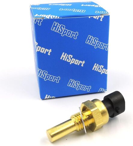 مستشعر درجة حرارة سائل تبريد المحرك HiSport 2134514- متوافق مع Chevy Avalanche Impala Trailblazer Suburban Express Silverado GMC Envoy Sierra Yukon Savana Saturn يستبدل 2134333 213953 213-4333 in Saudi Arabia