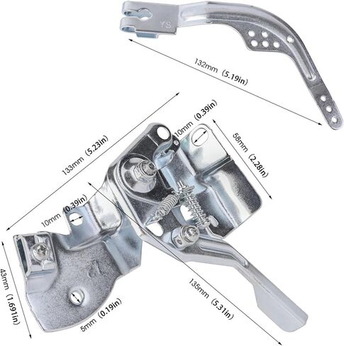 مجموعة التحكم في الخانق لـ Predator 212cc Coleman CT200U BT200X KT196 196cc Baja Warrior MB165 MB200 Massimo Mini Bike Go Kart Honda GX160 GX200 GX120 أجزاء الأداء in Kuwait