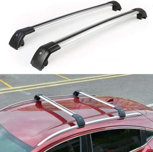 MotorFansClub Roof Rack Cross Bars Fit for Mitsubishi Outlander PHEV 2014 2015 2016 2017 2018 2019 2020 2021 Luggage Cargo Top Roof Rail in Saudi Arabia