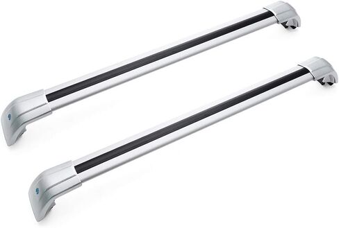 MotorFansClub Roof Rack Cross Bars Fit for KIA Sportage 2016 2017 2018 2019 2020 2021 2022 Baggage Cargo Luggage Rack in Kuwait