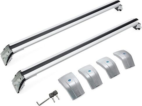 MotorFansClub Roof Rack Cross Bars Fit for KIA Sportage 2016 2017 2018 2019 2020 2021 2022 Baggage Cargo Luggage Rack in Kuwait