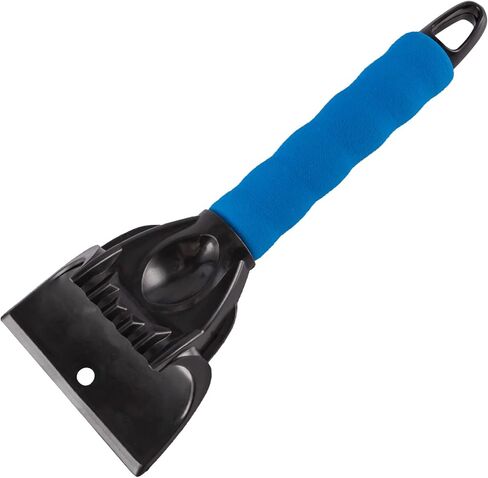 كاشطات الثلج والجليد من LivTee للزجاج الأمامي للسيارة، أداة إزالة الصقيع مع مقبض إسفنجي، خالية من الخدوش، أداة إزالة الشتاء للسيارة لنافذة السيارة والسيارات الدفع الرباعي والزجاج الأمامي in Kuwait