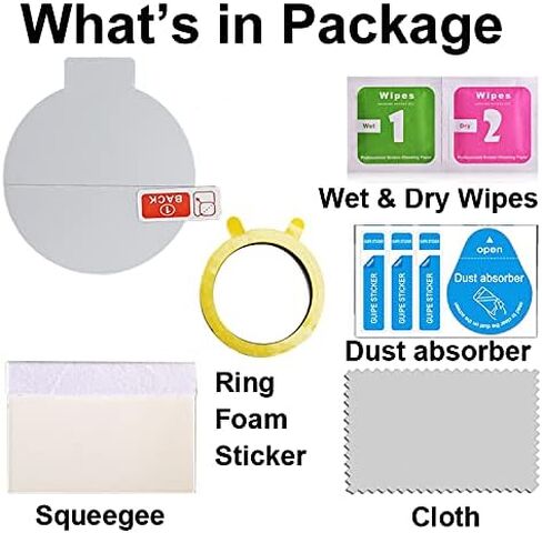 Compatible with OYV TGW008 1.28", Soft Smart Watch Screen Protector, TPU, 6-pack, Full Coverage, Bubble Self-healin in Saudi Arabia