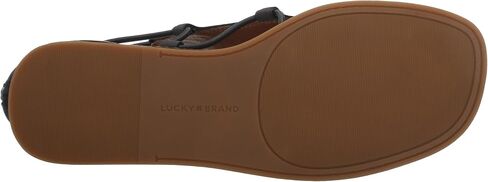 Lucky Brand Women's BARTEGA Flat Sandal, Nine Iron, 9 in Saudi Arabia