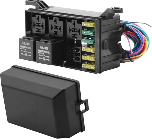 مجموعة أدوات تبديل التتابع وصندوق الصمامات، وأحزمة الأسلاك المستقلة LS1 6.0 5.3 4.8 LSx، ومآخذ التتابع وحاملات الصمامات مع أطراف الأسلاك، ومعدات الإضاءة المقاومة للماء، المصممة لخليج المحرك الداخلي، Vanshly in Kuwait