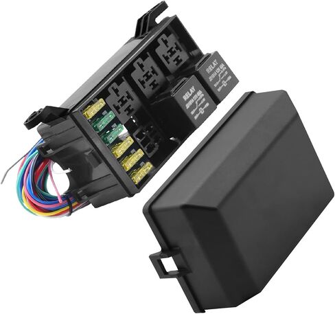 مجموعة أدوات تبديل التتابع وصندوق الصمامات، وأحزمة الأسلاك المستقلة LS1 6.0 5.3 4.8 LSx، ومآخذ التتابع وحاملات الصمامات مع أطراف الأسلاك، ومعدات الإضاءة المقاومة للماء، المصممة لخليج المحرك الداخلي، Vanshly in Kuwait