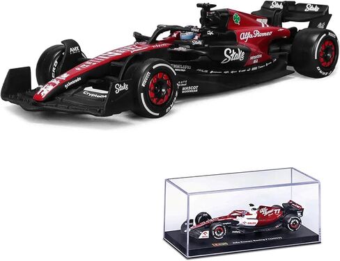 1/43 Alfa Romeo F1 Team Stake 2023 C43 24# Zhou Guanyu Alloy Car Die Cast Model Collection Gift (C43 24#) in Saudi Arabia