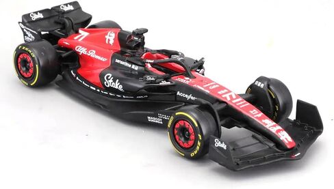 1/43 Alfa Romeo F1 Team Stake 2023 C43 24# Zhou Guanyu Alloy Car Die Cast Model Collection Gift (C43 24#) in Saudi Arabia