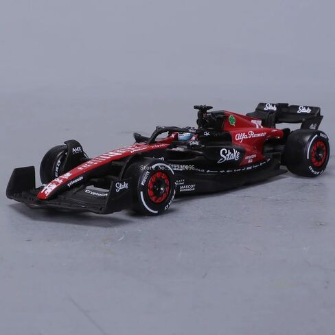 1/43 Alfa Romeo F1 Team Stake 2023 C43 24# Zhou Guanyu Alloy Car Die Cast Model Collection Gift (C43 24#) in Saudi Arabia