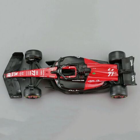 1/43 Alfa Romeo F1 Team Stake 2023 C43 24# Zhou Guanyu Alloy Car Die Cast Model Collection Gift (C43 24#) in Saudi Arabia