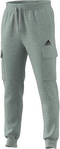 بنطال Adidas Essentials Fleece Cargo - رجالي كاجوال 4XL رمادي متوسط ​​أسود منقط in Saudi Arabia