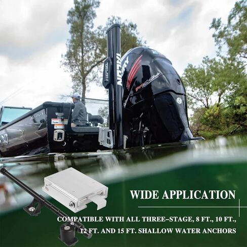 1810222 دعامة إمالة تالون متوافقة مع جميع المراحل الثلاث، مرساة المياه الضحلة بطول 8/10/12/15 قدم in Kuwait