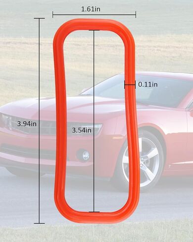 8Pcs LS1 LS6 Intake Manifold Seal Oring Gasket Set Fit for Corvette Camaro LS GTO LM7 LR4 LQ4 L59 LQ9 LM4 L33 Gen III FBody C5 G8 Fast LSX Intake Manifold Accessories in Saudi Arabia