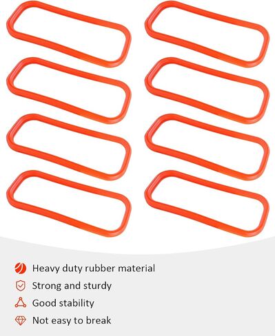 8Pcs LS1 LS6 Intake Manifold Seal Oring Gasket Set Fit for Corvette Camaro LS GTO LM7 LR4 LQ4 L59 LQ9 LM4 L33 Gen III FBody C5 G8 Fast LSX Intake Manifold Accessories in Saudi Arabia