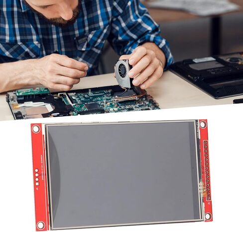 شاشة Gugxiom 4.0 بوصة TFT LCD، SPI Serial ILI9488 480x320 14 Pin وحدة لوحة اللمس، وحدة عرض شاشة تعمل باللمس in Saudi Arabia