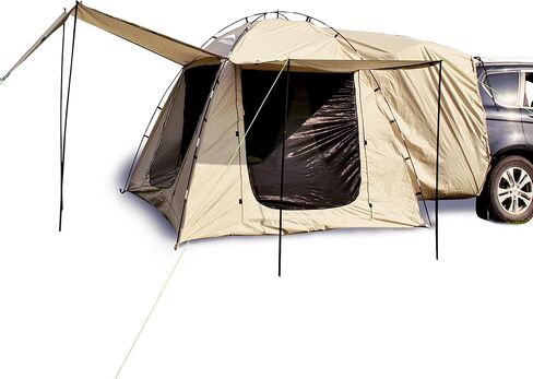 SUV Tent - Accommodates 4-5 Adults-Waterproof PU4000 - Sun Protection Index up to UV50+ Universal fit for CUV, SUV and Minivan Tents in Saudi Arabia