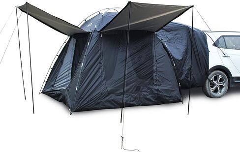 SUV Tent - Accommodates 4-5 Adults-Waterproof PU4000 - Sun Protection Index up to UV50+ Universal fit for CUV, SUV and Minivan Tents in Saudi Arabia