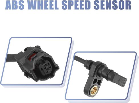 Uxcell 4 قطعة الجبهة الخلفية اليسرى اليمنى ABS عجلة السرعة الاستشعار No.89542-0R010/89543-0R010/89545-0R050/89546-0R050 لتويوتا RAV4 2014-2018 in Kuwait