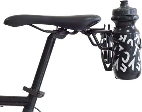 مثبت حقيبة السرج من Vincita The Overnighter Bikepacking - دعامة مضادة للتأرجح مع فتحتين لتثبيت قفص الزجاجات - سهل التركيب على سكة السرج in Kuwait