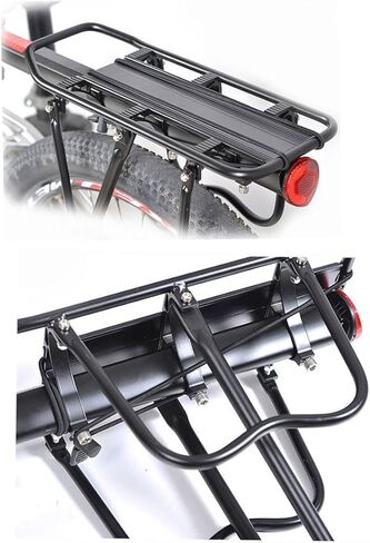 حامل الدراجة الخلفي ThreeH مع لوح حاجز سريع التحرير وقابل للتعديل بسعة 110 رطل/50 كجم يناسب معظم الدراجات الجبلية مقاس 26-29 بوصة in Kuwait