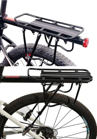 حامل الدراجة الخلفي ThreeH مع لوح حاجز سريع التحرير وقابل للتعديل بسعة 110 رطل/50 كجم يناسب معظم الدراجات الجبلية مقاس 26-29 بوصة in Kuwait