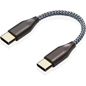 okcsc DAC Adapter Cable,High-End DAC/OTG Cable/Amplifier Adapter Replacement Cable Improved Sound Quality for Type C DAC Headphone AMP Compatible with FiiO K3 Khadas Tone 2 Pro to USB C Mobile