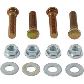 All Balls Racing Wheel Stud and Nut Kit 85-1106 Replacement For Polaris Ranger 500 4x4 EFI 2009 2010, Ranger 800 6X6 EFI 2010 2011-2014 2015 2016, Ranger Diesel 900 4x4 2011-2014